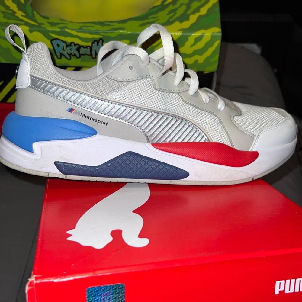 Puma BMW MMS X-ray Jr sneakers size 9C